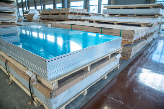 AISI ASTM Flat Aluminum Sheet Coated Embossed Aluminum Plate